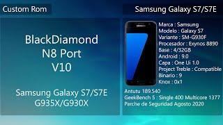 BlackDiamond N8 Port V10 - Android 9.0 One Ui 1.0 - Samsung Galaxy S7/S7E