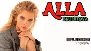 Alla Bruletova Short Biography Young & Beautiful Model Instagram Star Influencer