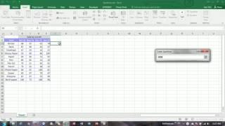 Sparklines in MS Excel 2016