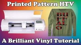 How to Apply Printed Pattern HTV | A Brilliant Vinyl Tutorial