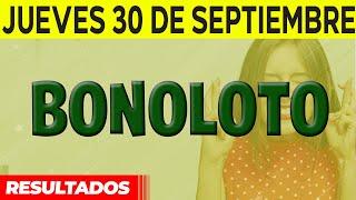 Resultado del sorteo Bonoloto del Jueves 30 de Septiembre del 2021