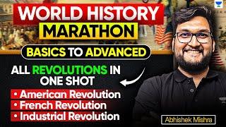 World History Marathon: American, French & Industrial Revolution | UPSC GS Mains | Abhishek Mishra