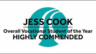 Jess Cook - Highly Commended: Vocational Student of the Year