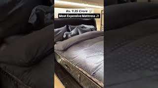 Rs. 7.35 Crore Mattress — The World’s Most Expensive Sleep! ️
