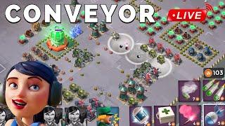 solo on CONVEYOR  LIVE recorded - BOOM BEACH operation attack strategy/gameplay/animation