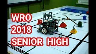 WRO 2018 Senior High 51 seconds 70 points