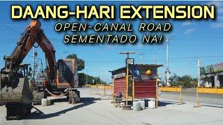 SEMENTADO NA ANG BAHAGING ITO NG DAANG-HARI EXTENSION SA OPENCANAL ROAD GENERAL TRIAS