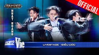 ĐIỀU ƯỚC - Nhật Hoàng level up với bản rap storytelling đầy lắng đọng | Rap Việt 2024 [Live Stage]