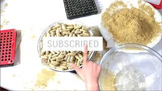 How to fill your capsules (cheapest capsule filling machine)