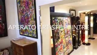 APERATO ARTISTE PEINTRE MARSEILLE OIL PATCHWORK SERIE