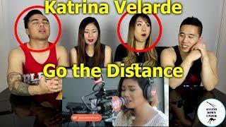 Katrina Velarde nails 'Go The Distance' Michael Bolton LIVE | Reaction - Australian Asians