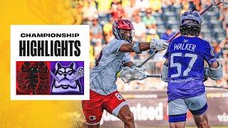 2022 PLL Championship Highlights | Chaos vs Waterdogs