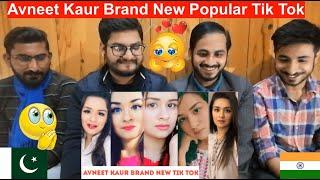 Pakistani Reaction On Avneet Kaur Brand New Popular Tik Tok Musically Video  || PAK Review's