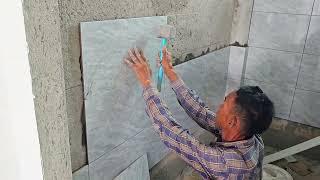 Bathroom Wall Tile Construction Techniques | Idea & Technology Construction Of Ceramic Wall Tile