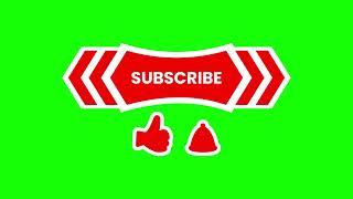 Subscribe Button Animation With Green Screen | JR The Versatile