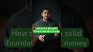 How to build a solid financial foundation #personalfinance #shorts