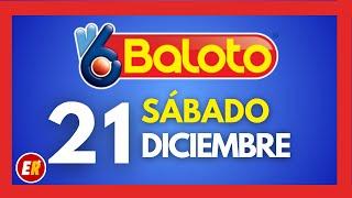 Resultado BALOTO REVANCHA sábado 21 de DICIEMBRE de 2024 