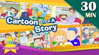 How old are you?+More Kids Cartoon story step A | Learn English | Collection of Easy conversation