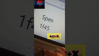 Spex  in Ms word #computer #laptop #pctips #shorttrick #tricks #technology #computertricks #spex