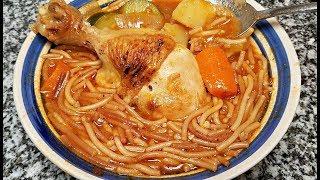 FIDEO CON POLLO RECIPE | How to make Fideo | Fideo and Chicken Recipe | Sopa de Fideo