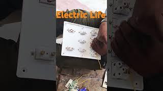 सही काम है #Switch #board #wiring #electric #work #shortvideo #short #videoshort #switchboards