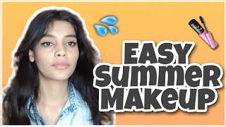 Soft Subtle Sweatproof Summer Makeup Look|| Shared Secret hacks!|| Tania Jaiswal