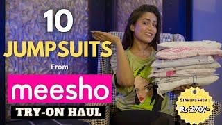 Finally *JUMPSUIT* Haul from Meesho  | Tryon | Honest review || gimaashi