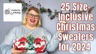 25 Size-Inclusive Christmas Sweaters for 2024