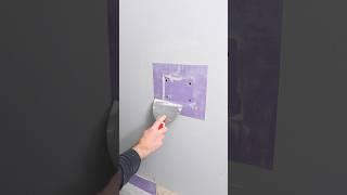 Drywall Repair Tips for Toilet Paper Holder - #shorts #homerepairtutor #drywallrepair