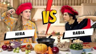 Cooking challenge | Hira vs Rabia | Hira faisal | Sistrology