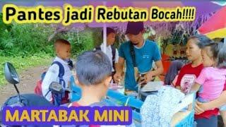 jualan jajan SD Omzet sehari jutaan Rupiah || Martabak Mini