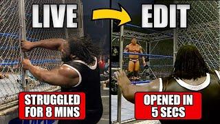 Revealing WWE Secrets For Editing Out Botches