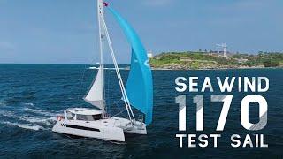 TEST Sailing the Seawind 1170 Cruising Catamaran