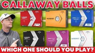 Callaway Golf Ball Range  -Which Ball Will Give You the Best Results? (golf ball review)