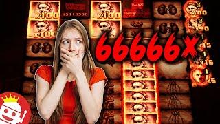  MENTAL MADNESS!  PLAYER HITS 66,666X MAX WIN!