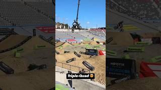 Justin Hill and a Quad at San Diego  // #Shorts #Supercross2025 #Supercross #MXForos