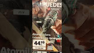 LIDL  NOVEDADES PARKSIDE ATORNILLADORA TALADORA  12/21