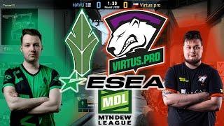  HAVU vs  Virtus.pro Highlights - ESEA MDL Season 32 Europe * Train