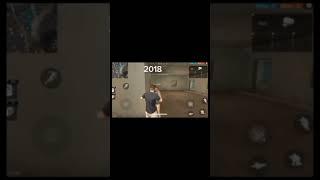 free fire smooth evolution  2017 2018 2019 2021 2023 #azamm #danred #trasher #freefire