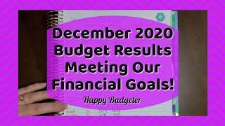 December Budget Results | Couples Budgeting | Happy Budgeter