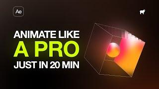 Create a PROFFESIONAL Animated Cube in After Effects FAST!