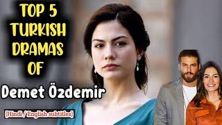 Top 5 Turkish dramas of Demet özdemir in Hindi | day dreamer season 2 | strawberry smell in hindi