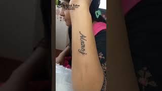 New Name Tattoo |Trending Video| Nsk Ink Tattoo | Nashik City Maharashtra | 8999040205