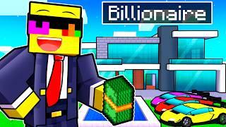 I Became A BILLIONAIRE In Minecraft!