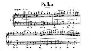 MAJKAPAR - op.28 no.7 - Polka / Полька (sheet)