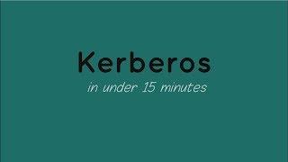 Kerberos Explained