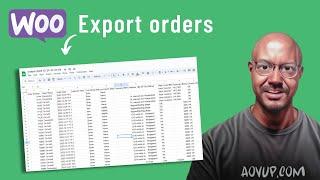 WooCommerce Order Export (Excel, CSV & more)