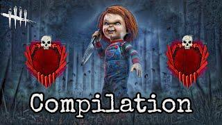 Chucky Main Destroys Survivors Compilation (Best Plays and Flicks) - Dead by Daylight