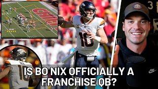 Is Bo Nix Officially A Franchise QB? | Week 10 Film Analysis vs Kansas City Chiefs