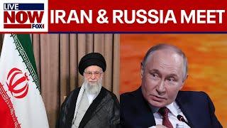 NOW: Iran's Foreign Minister meets with Putin in Russia